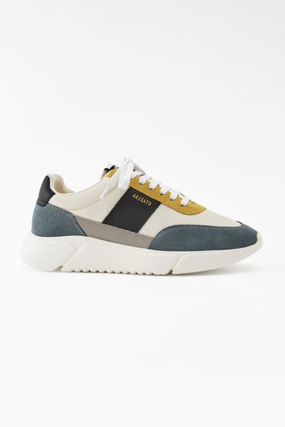 Beige / Grey / Yellow Axel Arigato Genesis Vintage Runner Sneakers Canada | CA7778-68