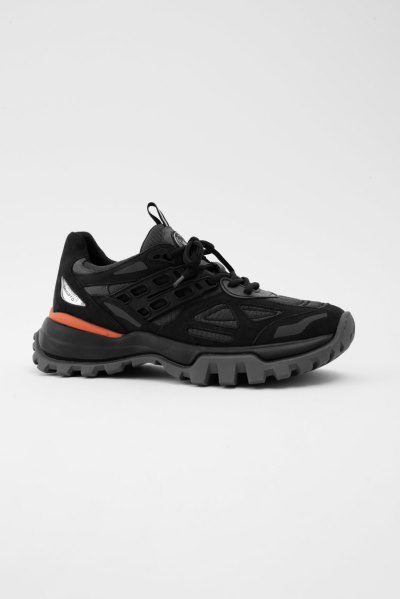 Black / Orange Axel Arigato Marathon R-Tic Runner Sneakers Canada | CA6667-68