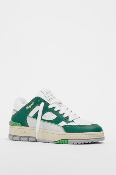 Green / White Axel Arigato Area Lo Sneakers Canada | CA0568-59