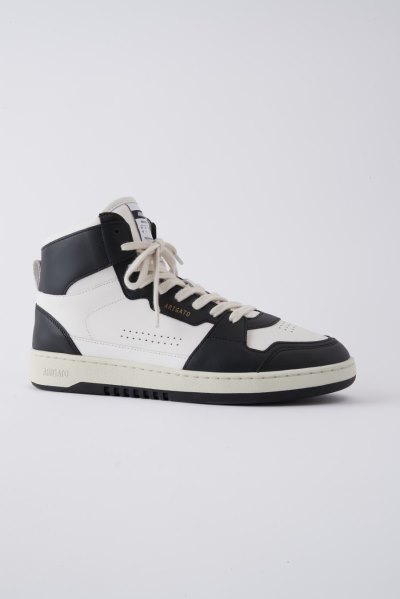 White / Black Axel Arigato Dice Hi Sneakers Canada | CA6532-48