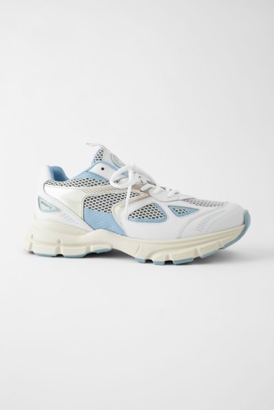 White / Dusty Blue Axel Arigato Marathon Runner Sneakers Canada | CA4983-30