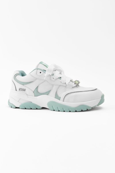 White / Dusty Mint Axel Arigato Catfish Lo Sneakers Canada | CA1823-50