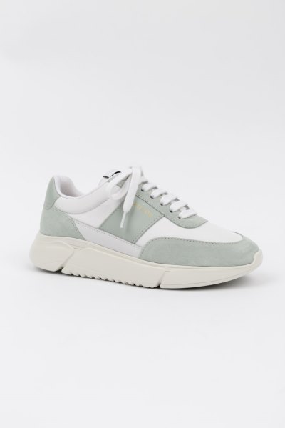 White / Dusty Sage Axel Arigato Genesis Vintage Runner Sneakers Canada | CA0622-97