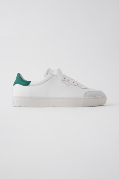 White / Green Axel Arigato Clean 180 Sneakers Canada | CA4467-69