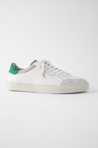 White / Green Axel Arigato Clean 180 Sneakers Canada | CA8001-03