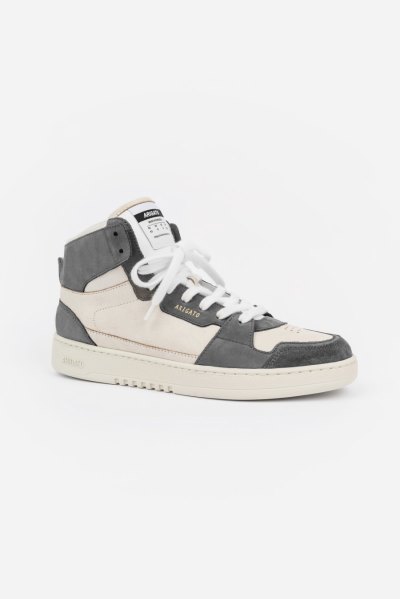 White / Grey Axel Arigato Dice Hi Sneakers Canada | CA4861-05