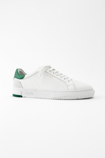 White / Kale Green Axel Arigato Atlas Sneakers Canada | CA2452-53