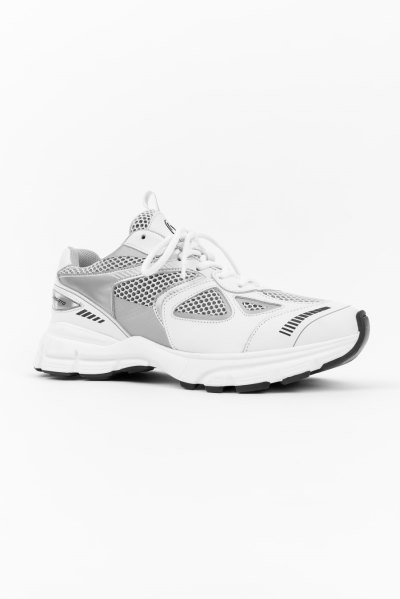 White / Silver Axel Arigato Marathon Runner Sneakers Canada | CA2985-35