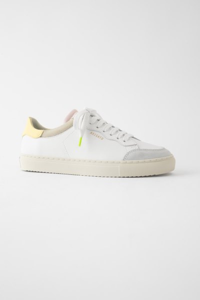 White / Yellow Axel Arigato Clean 180 Sneakers Canada | CA9901-06