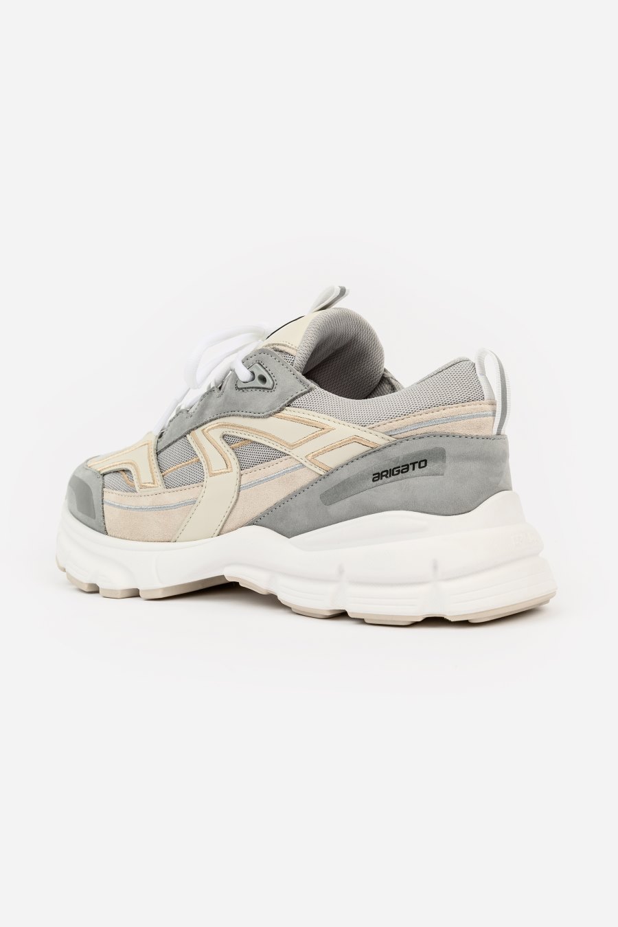 Beige / Grey Axel Arigato Marathon R-Trail Sneakers Canada | CA9437-57