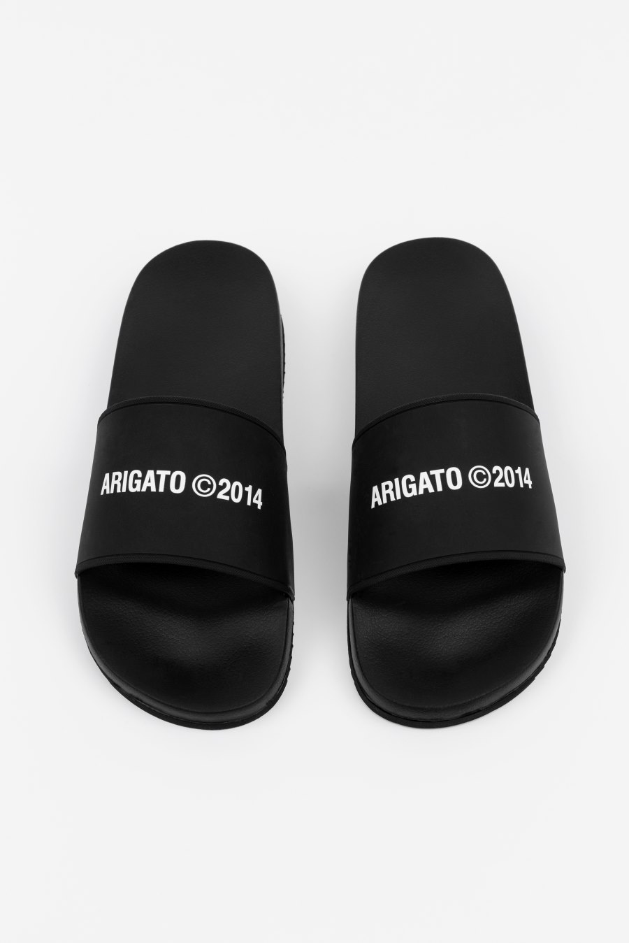 Black Axel Arigato Pool Slides Sandals Canada | CA4191-84