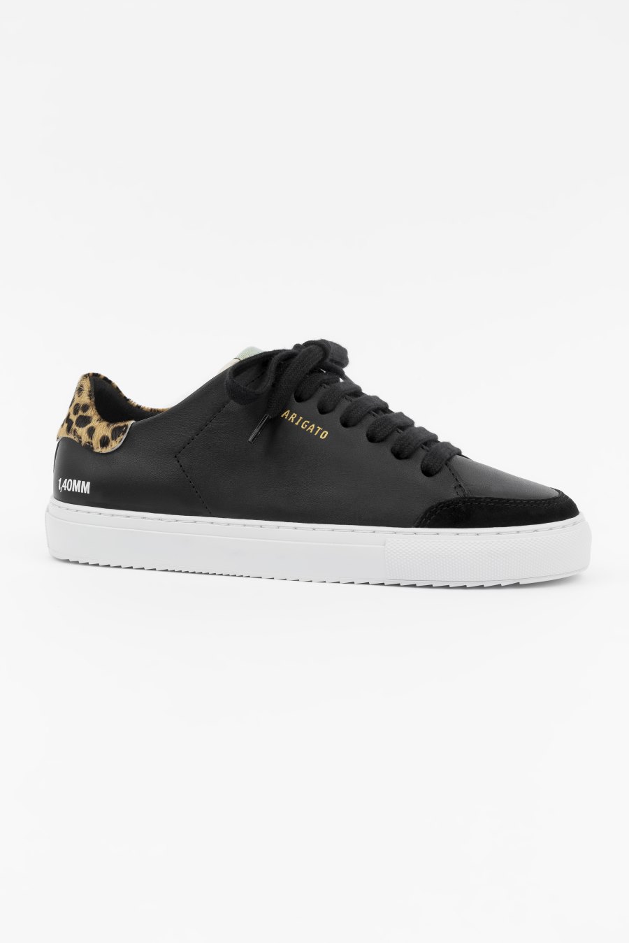 Black / Leopard / Cremino Axel Arigato Clean 90 Triple Sneakers Canada | CA4853-17