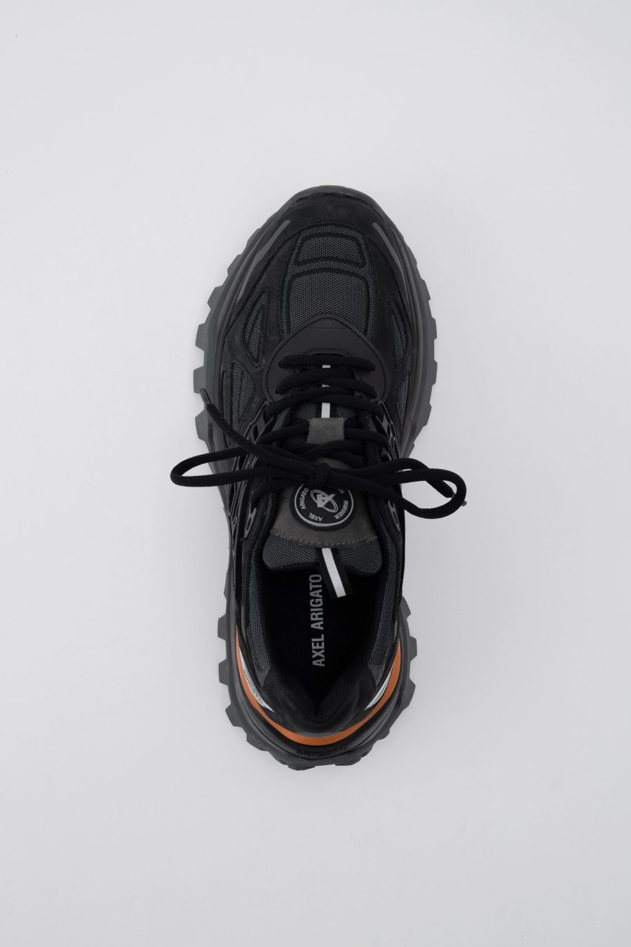 Black / Orange Axel Arigato Marathon R-Tic Runner Sneakers Canada | CA6667-68