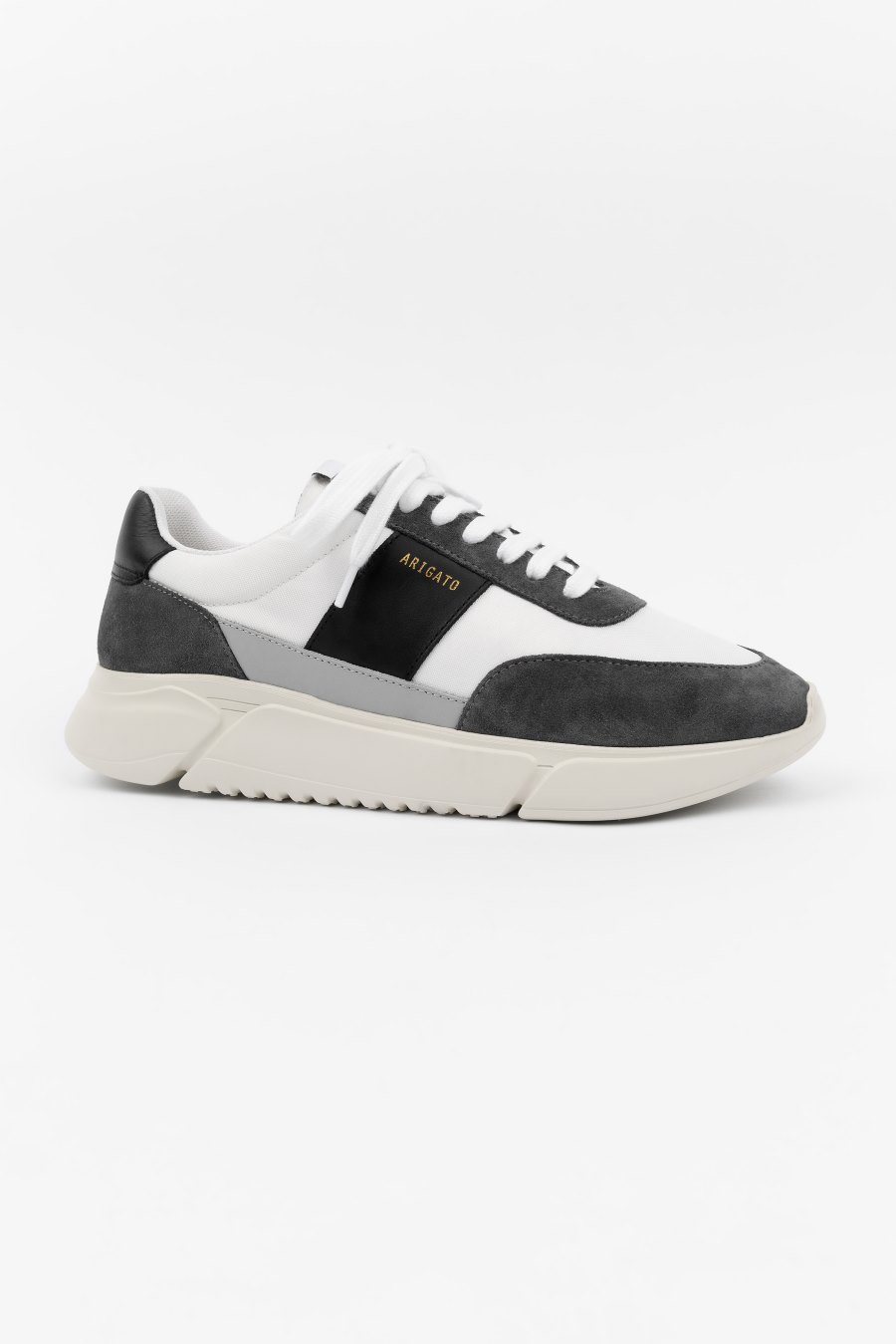 Dark Grey / White / Black Axel Arigato Genesis Vintage Runner Sneakers Canada | CA2368-15