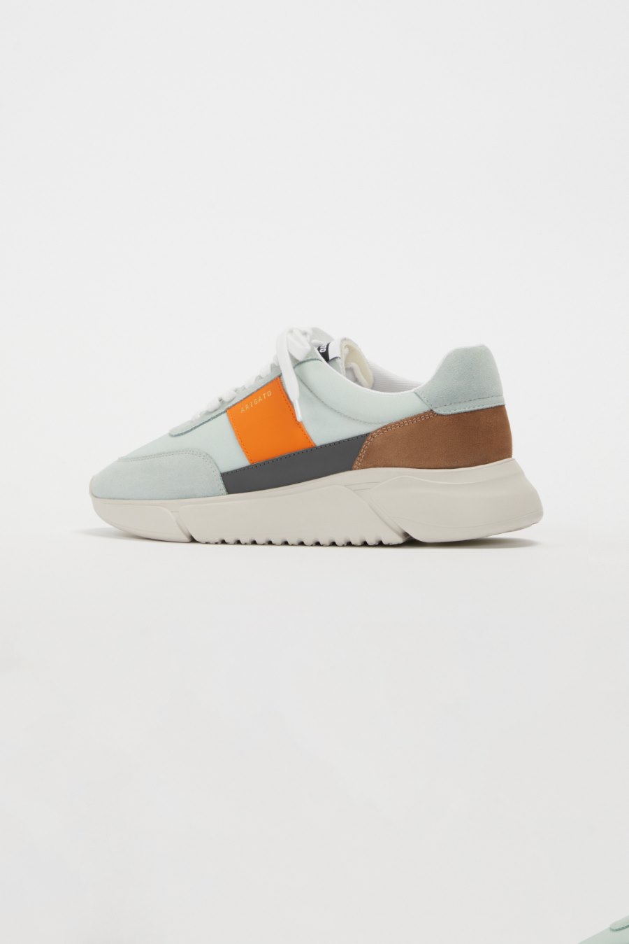 Dusty Mint / Orange Axel Arigato Genesis Vintage Runner Sneakers Canada | CA5488-76