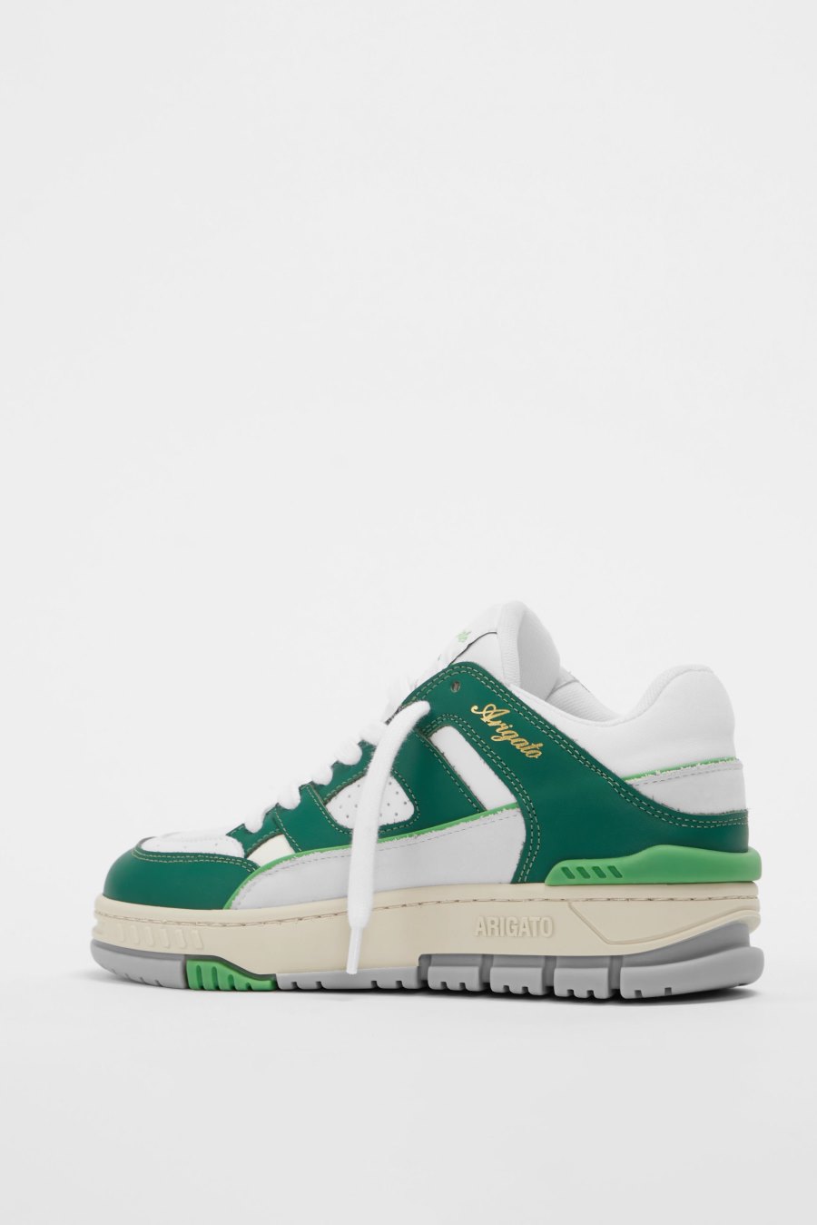 Green / White Axel Arigato Area Lo Sneakers Canada | CA0568-59