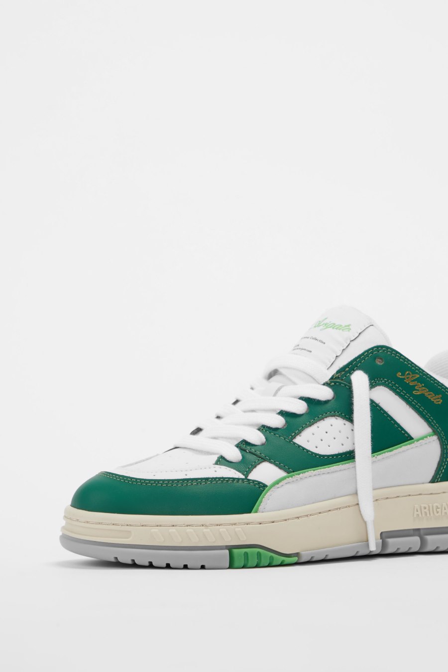 Green / White Axel Arigato Area Lo Sneakers Canada | CA6213-73