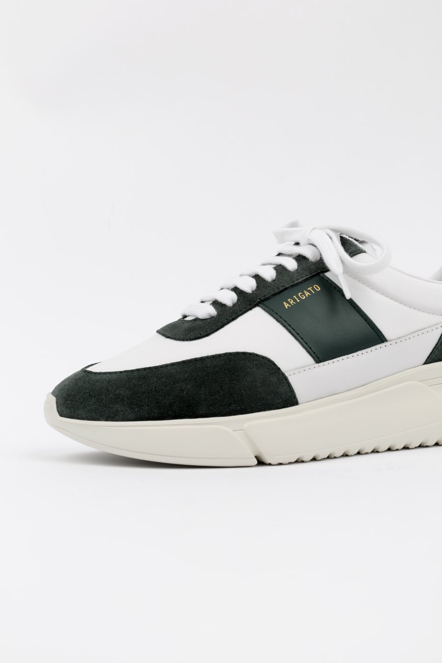 Green / White Axel Arigato Genesis Vintage Runner Sneakers Canada | CA0687-39