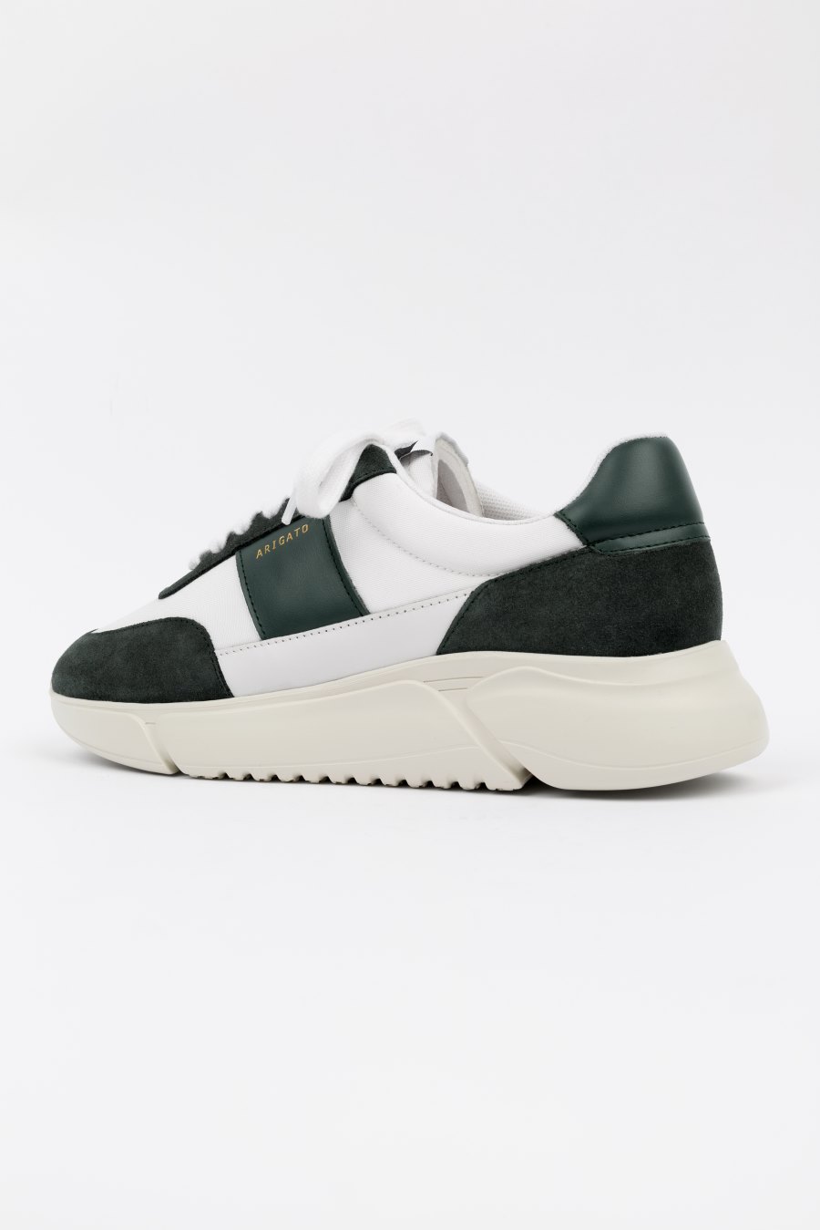 Green / White Axel Arigato Genesis Vintage Runner Sneakers Canada | CA0687-39