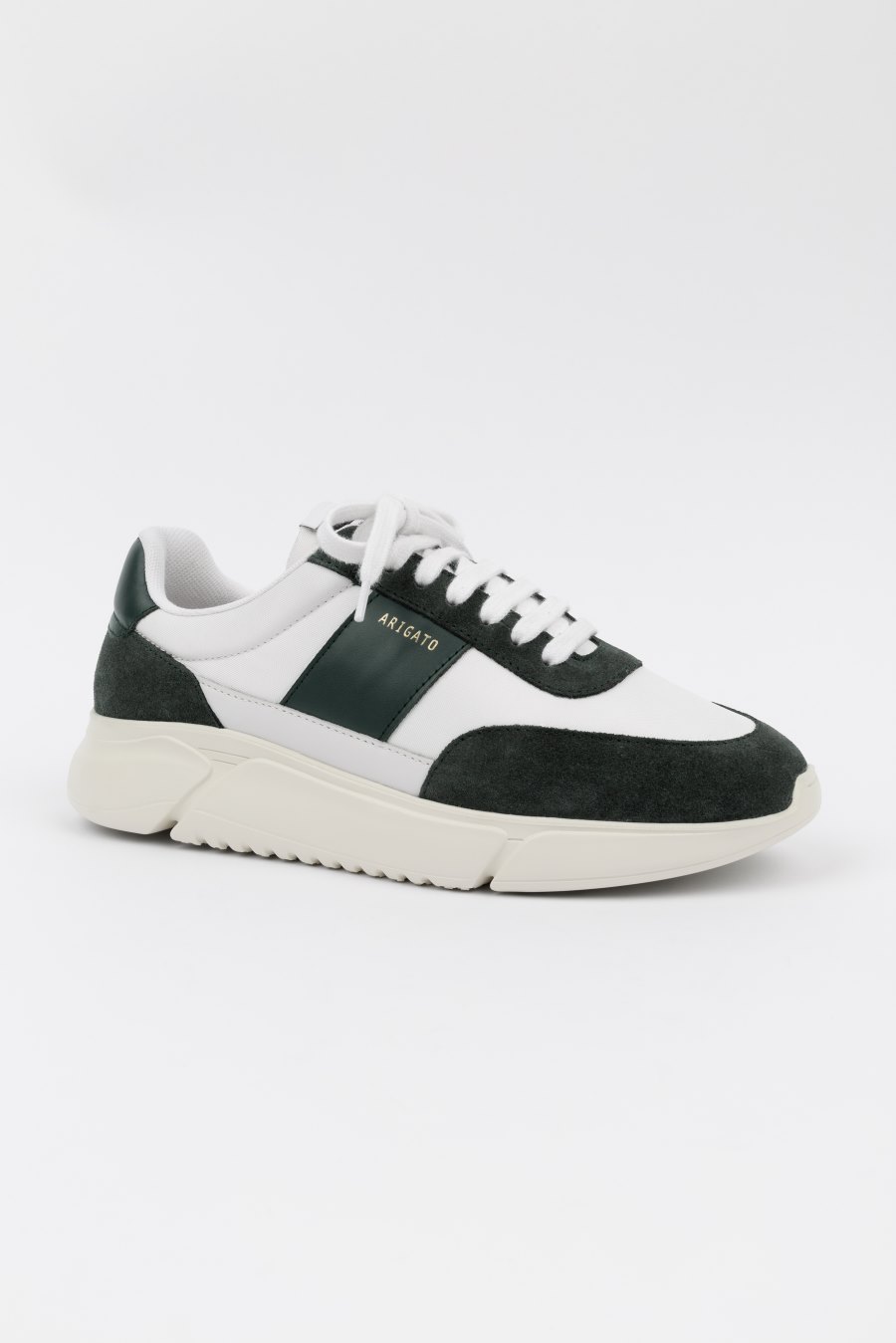 Green / White Axel Arigato Genesis Vintage Runner Sneakers Canada | CA0687-39