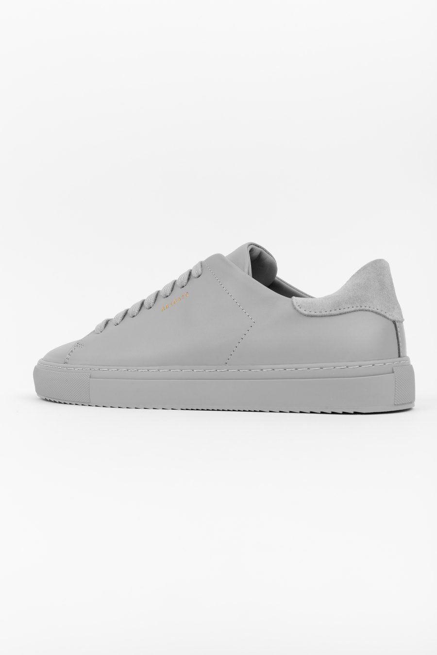 Grey Leather Axel Arigato Clean 90 Sneakers Canada | CA2436-71