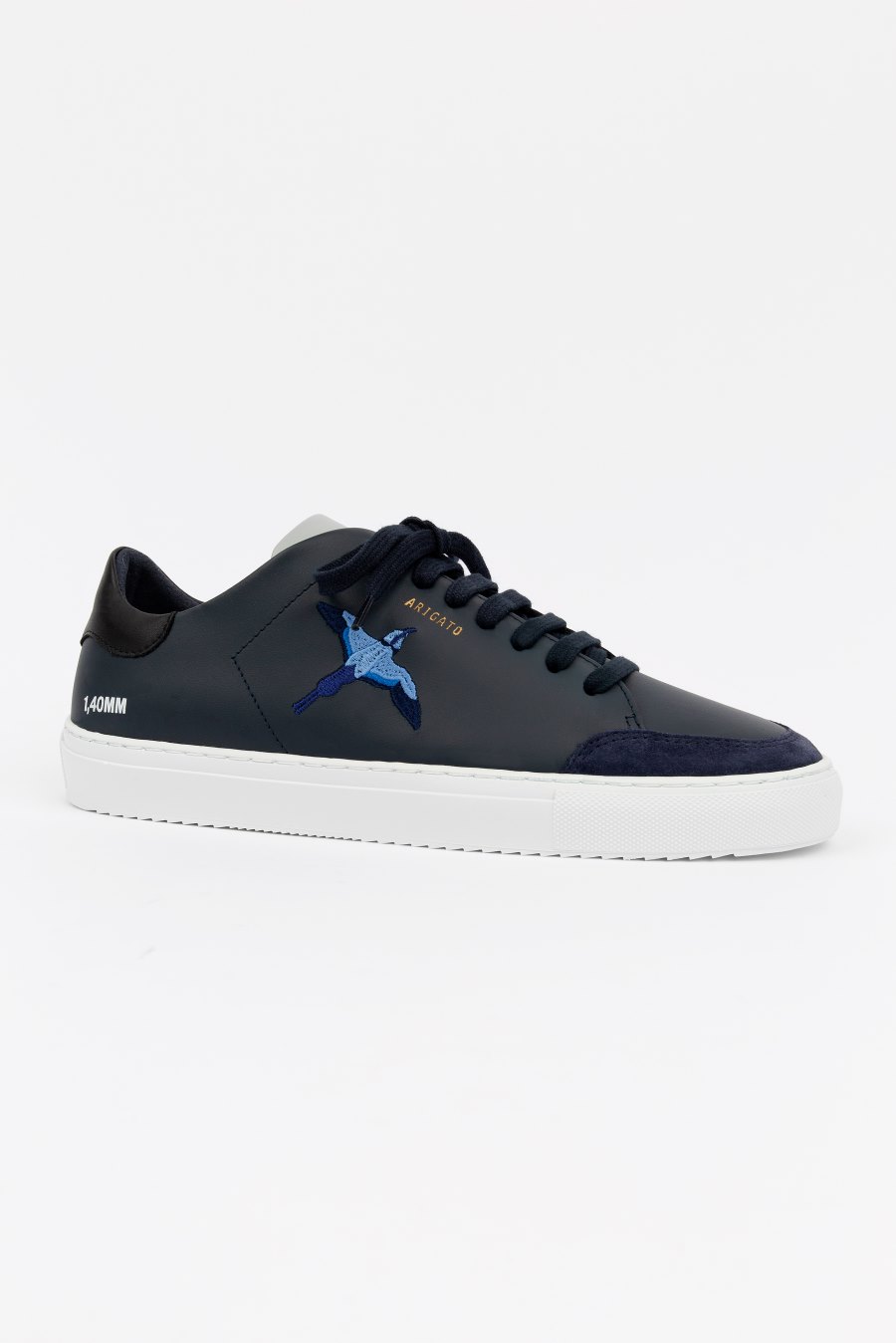 Navy / Black Axel Arigato Clean 90 Triple B Bird Sneakers Canada | CA9107-35