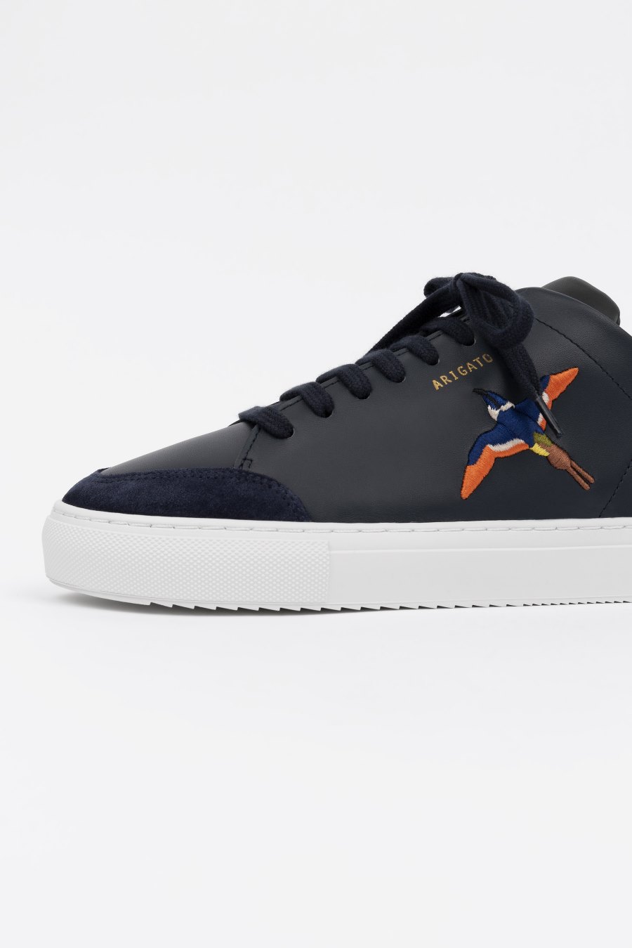 Navy Blue Axel Arigato Clean 90 Triple B Bird Sneakers Canada | CA4623-10