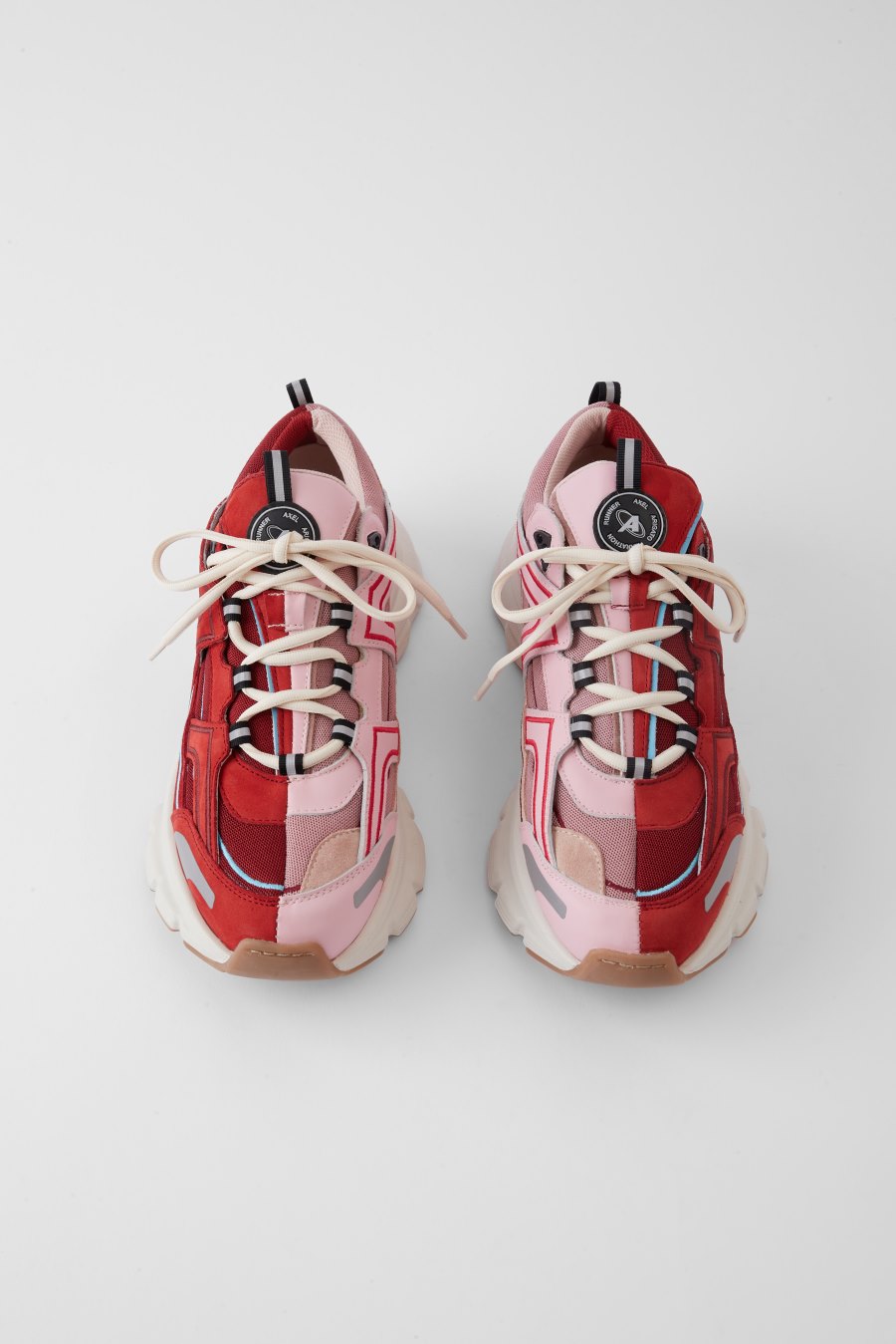 Pink / Red Axel Arigato Marathon R-Trail 50/50 Sneakers Canada | CA4412-66