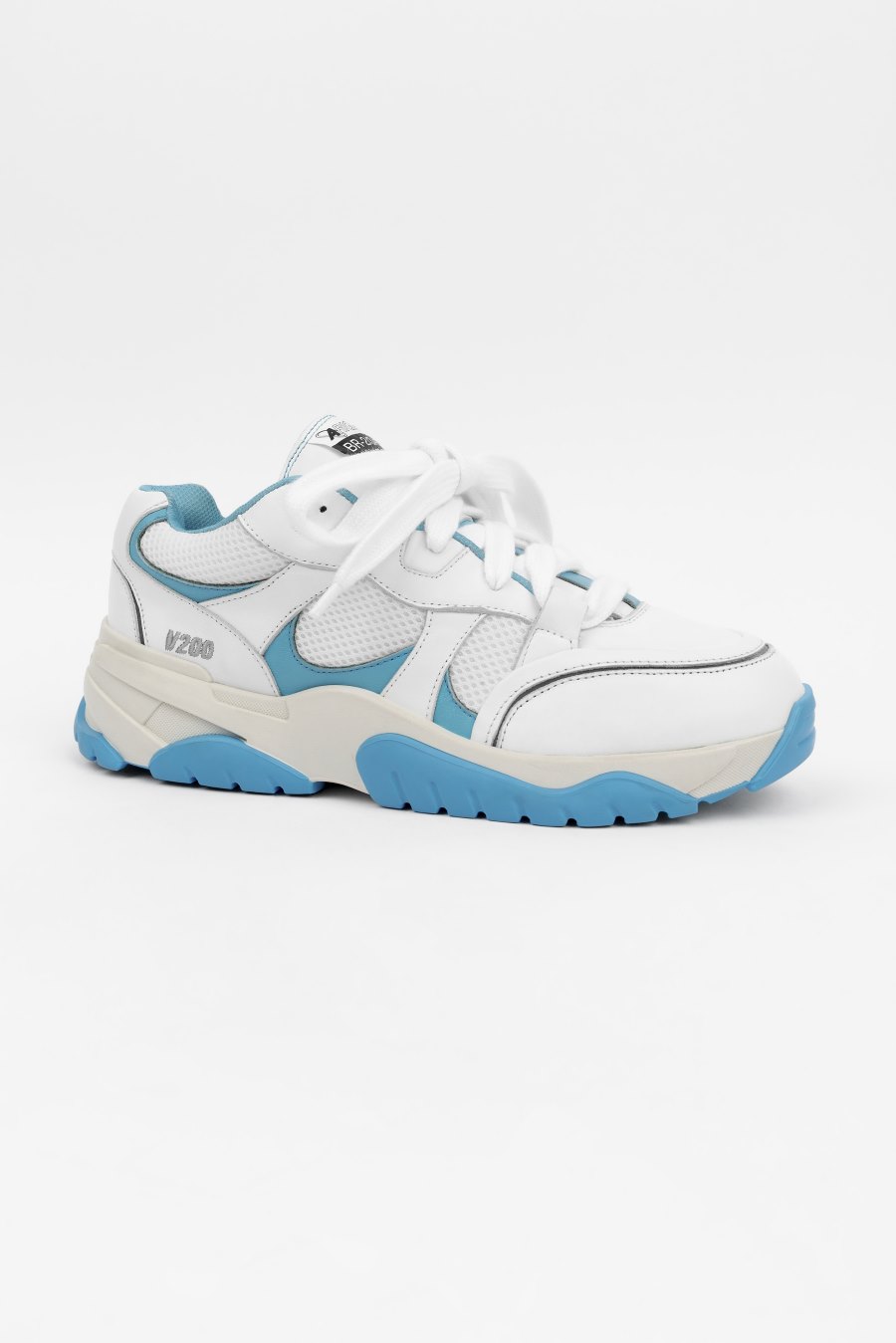 White / Air Blue Axel Arigato Catfish Lo Sneakers Canada | CA0104-61