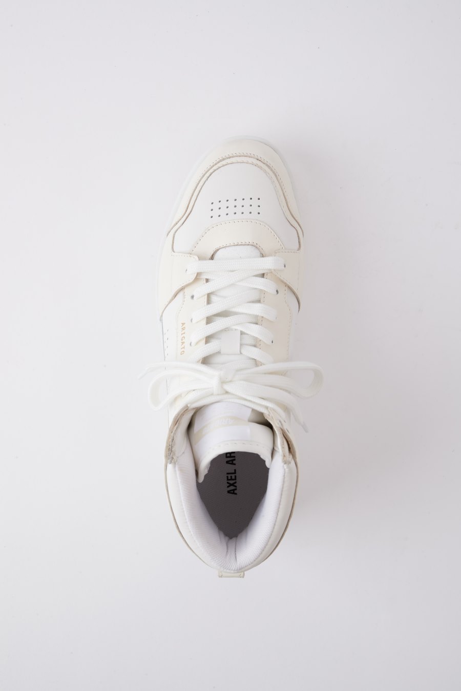 White / Beige Axel Arigato Dice Hi Sneakers Canada | CA3984-32