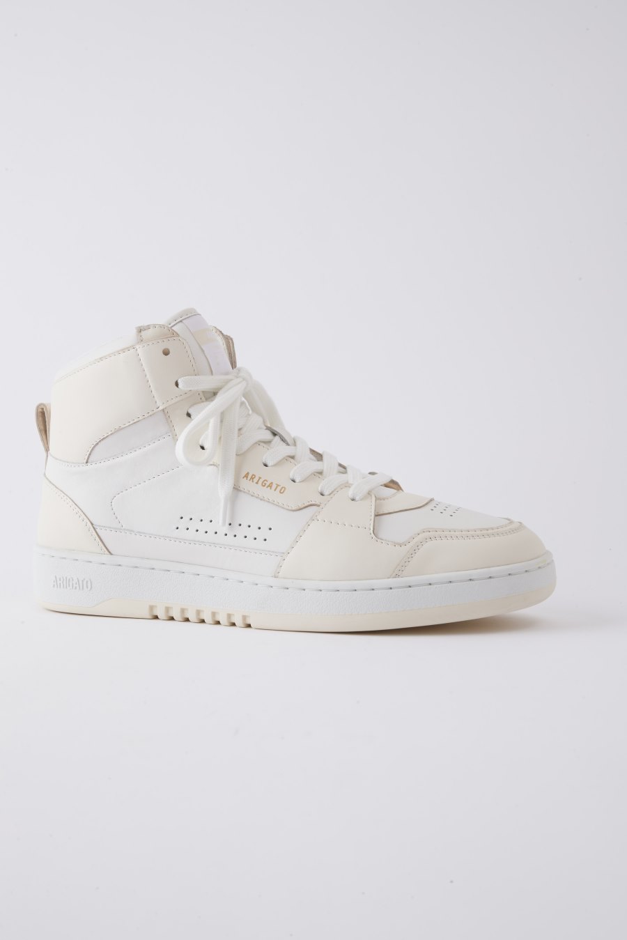 White / Beige Axel Arigato Dice Hi Sneakers Canada | CA3984-32