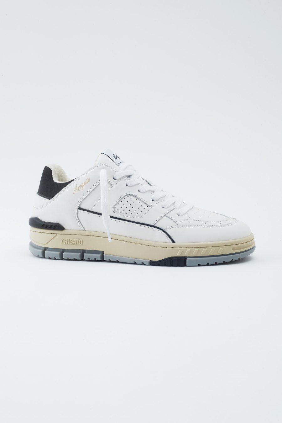 White / Black Axel Arigato Area Lo Sneakers Canada | CA6524-86