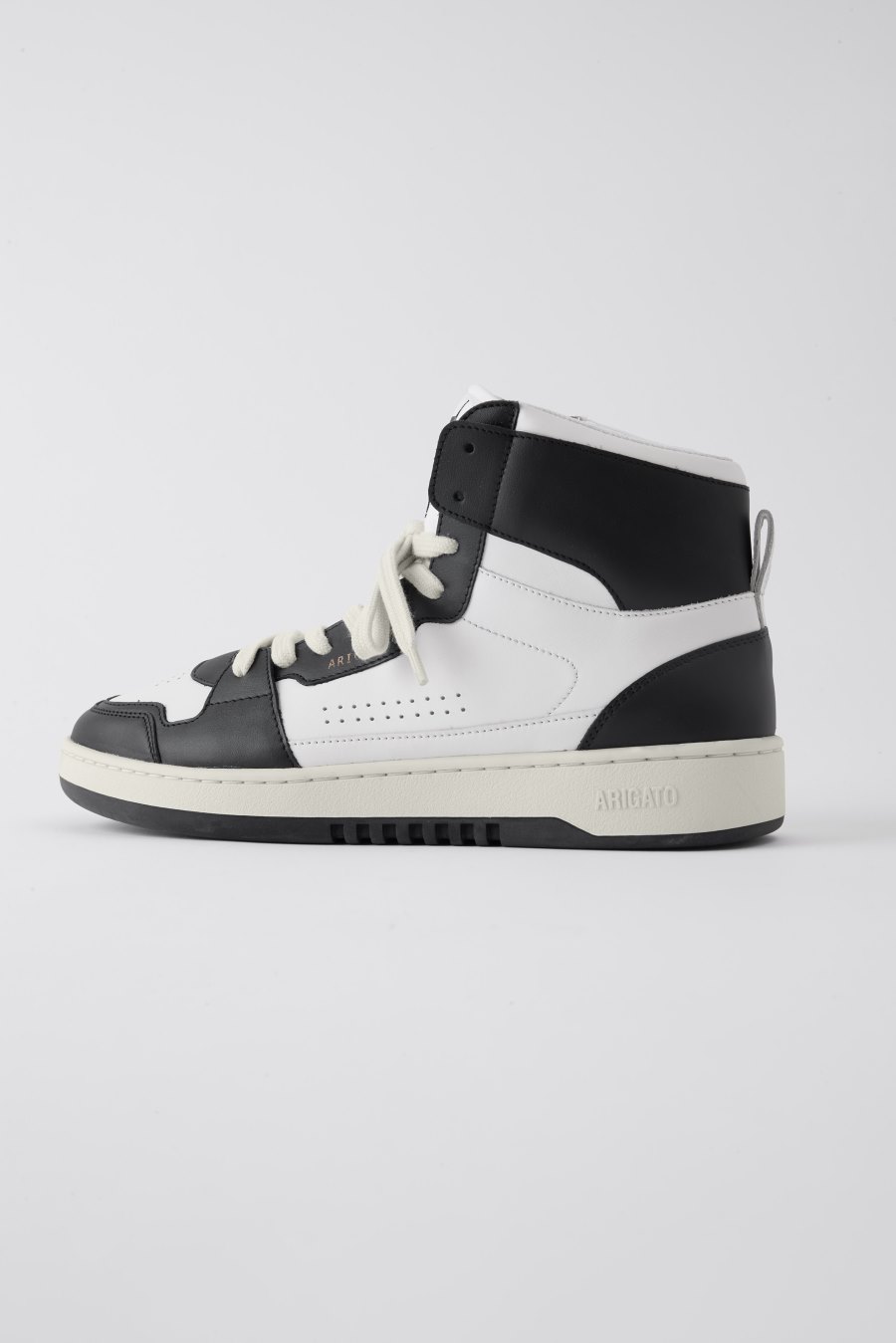 White / Black Axel Arigato Dice Hi Sneakers Canada | CA6532-48