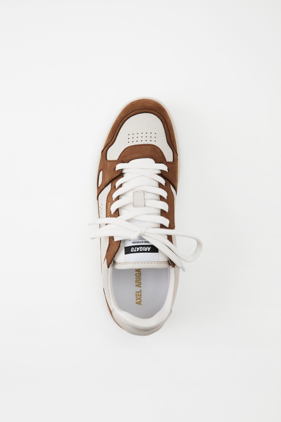 White / Brown Axel Arigato Dice Lo Sneakers Canada | CA5578-23