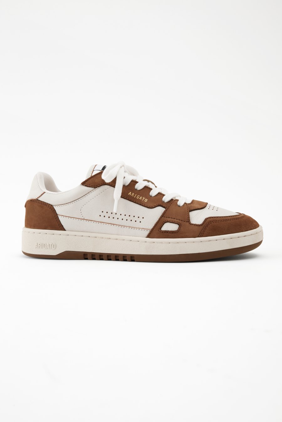 White / Brown Axel Arigato Dice Lo Sneakers Canada | CA5578-23