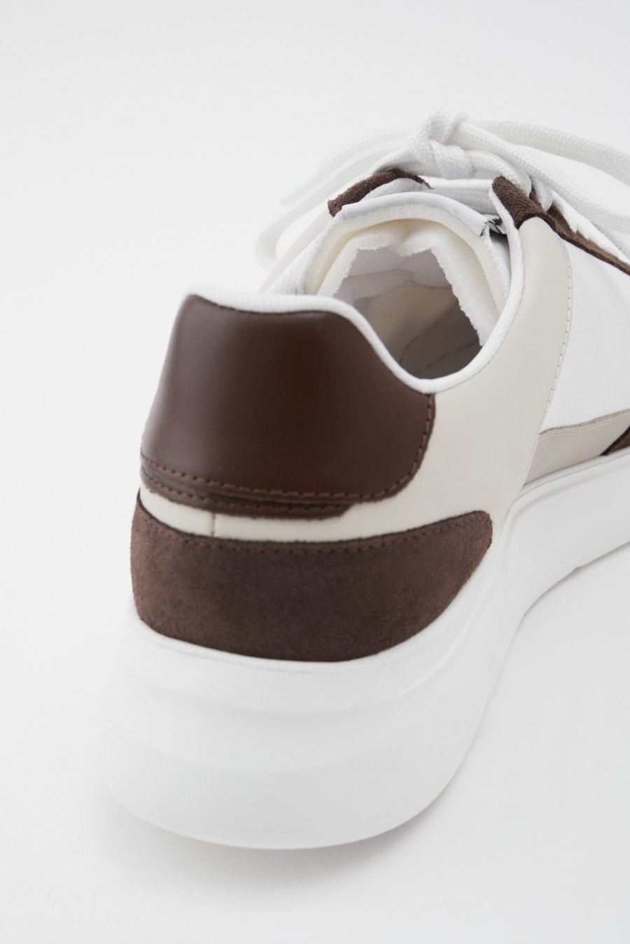 White / Brown Axel Arigato Genesis Stripe B Bird Runner Sneakers Canada | CA5987-91