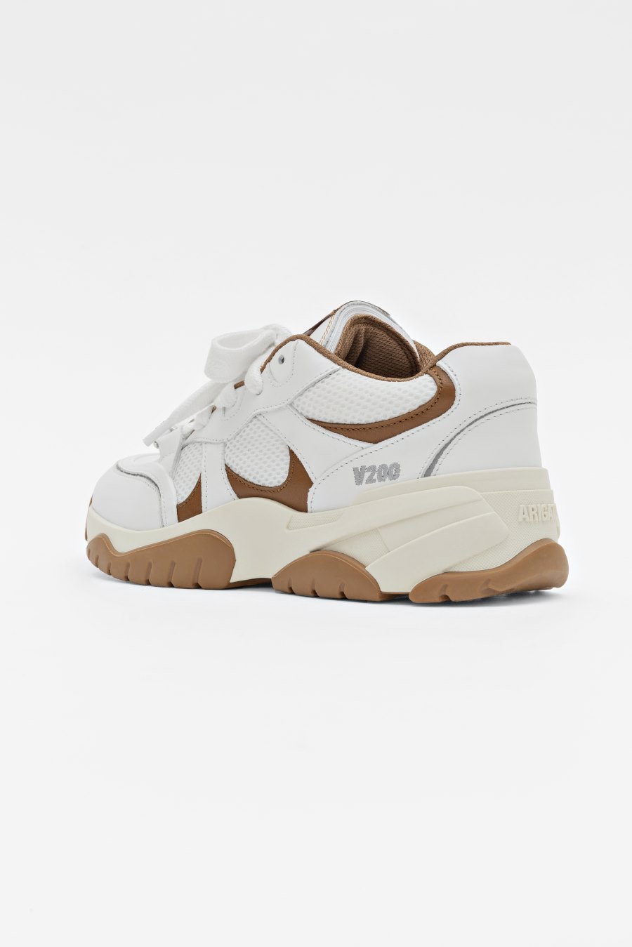 White / Camel Axel Arigato Catfish Lo Sneakers Canada | CA1732-71