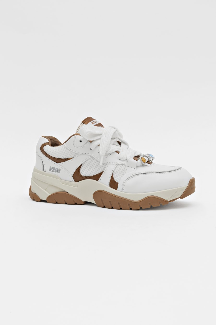 White / Camel Axel Arigato Catfish Lo Sneakers Canada | CA6540-33