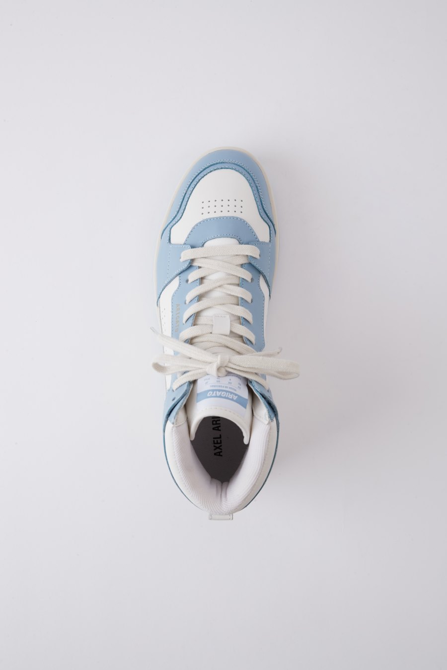 White / Dusty Blue Axel Arigato Dice Hi Sneakers Canada | CA1604-06