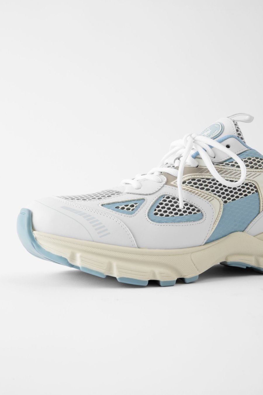 White / Dusty Blue Axel Arigato Marathon Runner Sneakers Canada | CA4983-30