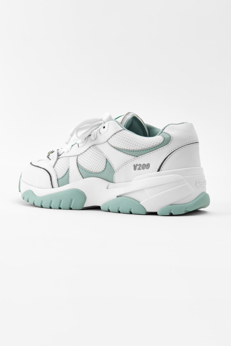 White / Dusty Mint Axel Arigato Catfish Lo Sneakers Canada | CA1823-50