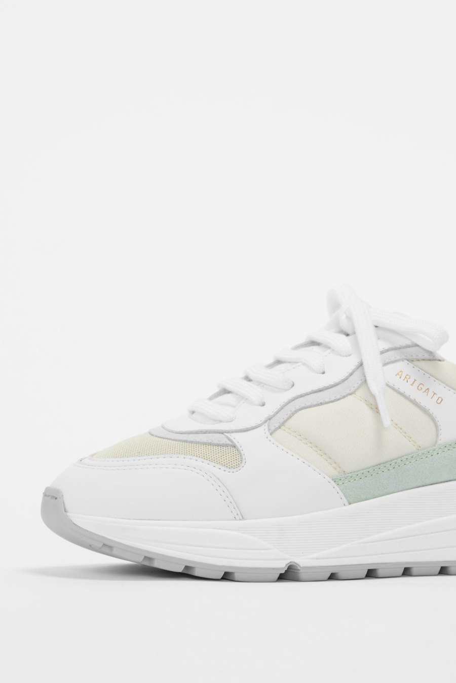 White / Dusty Mint Axel Arigato Rush Sneakers Canada | CA0047-36