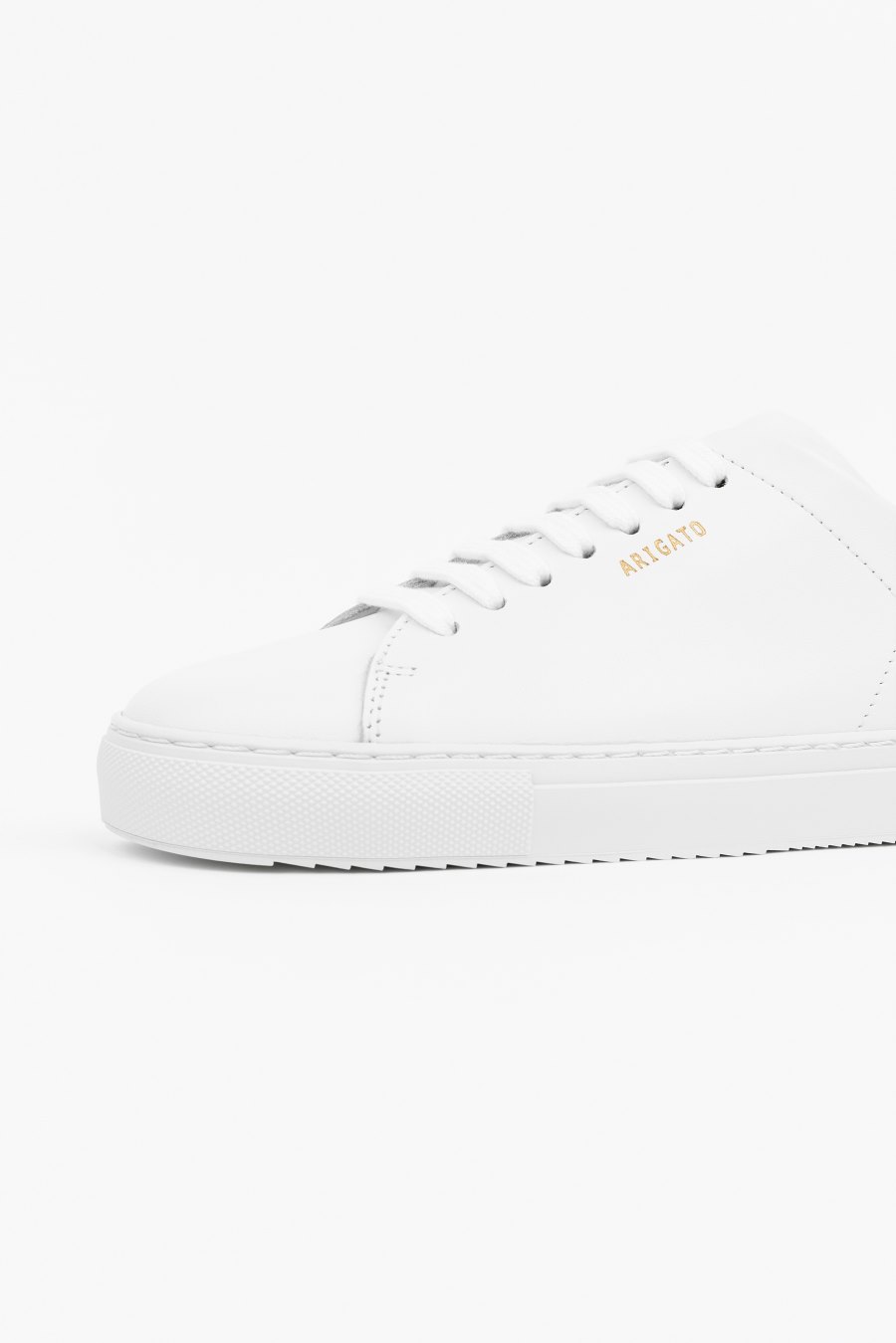 White / Gold Axel Arigato Clean 90 Sneakers Canada | CA9493-97