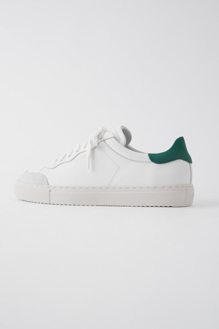 White / Green Axel Arigato Clean 180 Sneakers Canada | CA4467-69