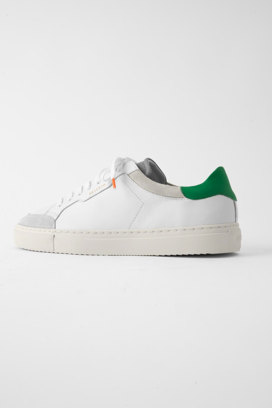 White / Green Axel Arigato Clean 180 Sneakers Canada | CA8001-03