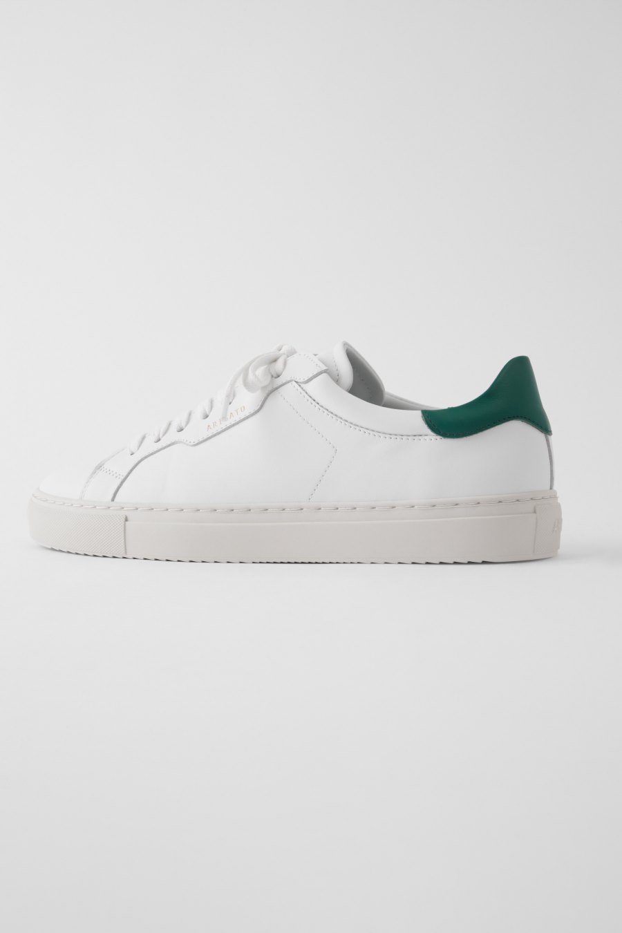 White / Green Axel Arigato Clean 180 Sneakers Canada | CA9472-71