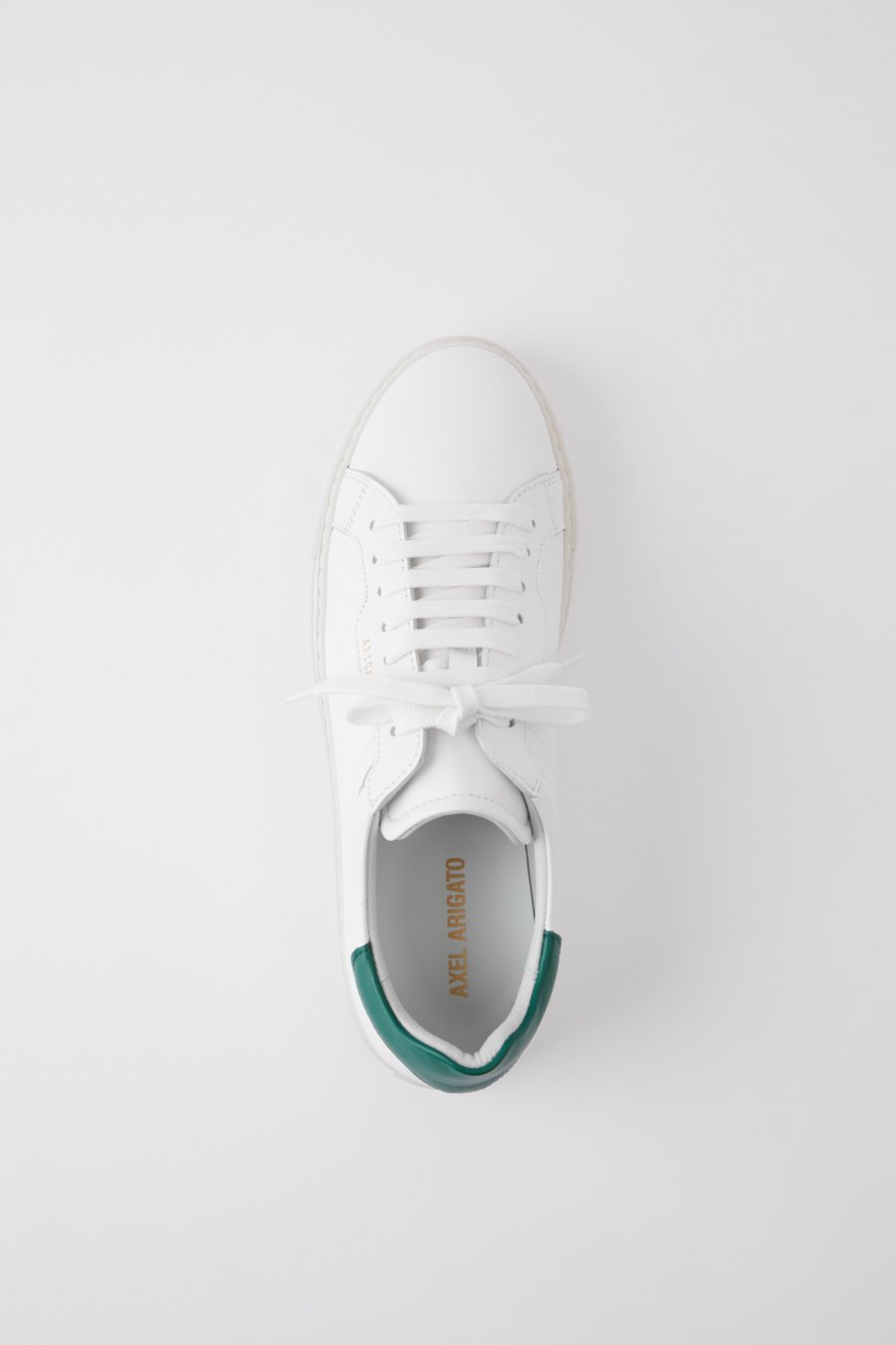 White / Green Axel Arigato Clean 180 Sneakers Canada | CA9472-71