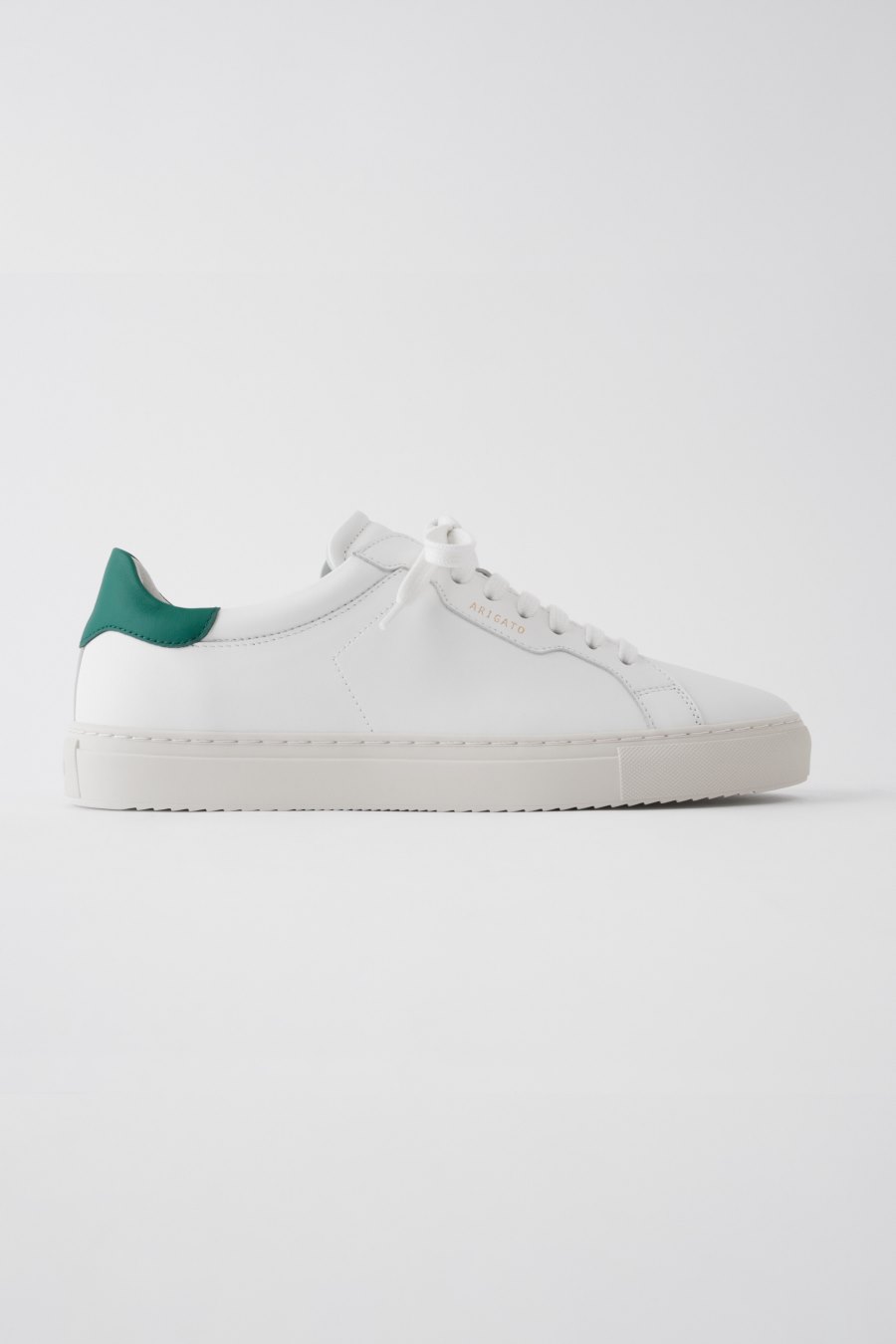 White / Green Axel Arigato Clean 180 Sneakers Canada | CA9472-71