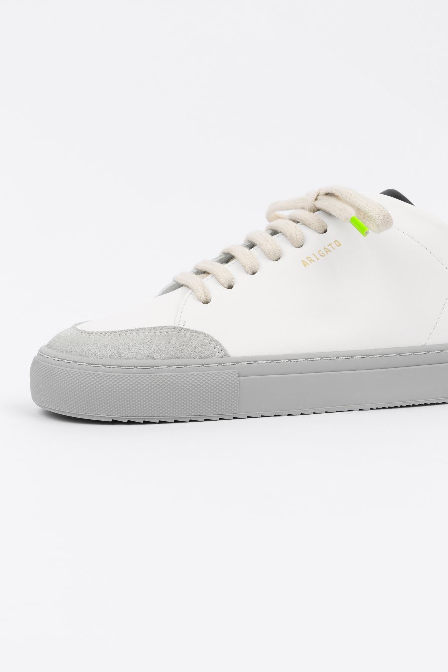 White / Grey Axel Arigato Clean 90 Triple Sneakers Canada | CA3790-37