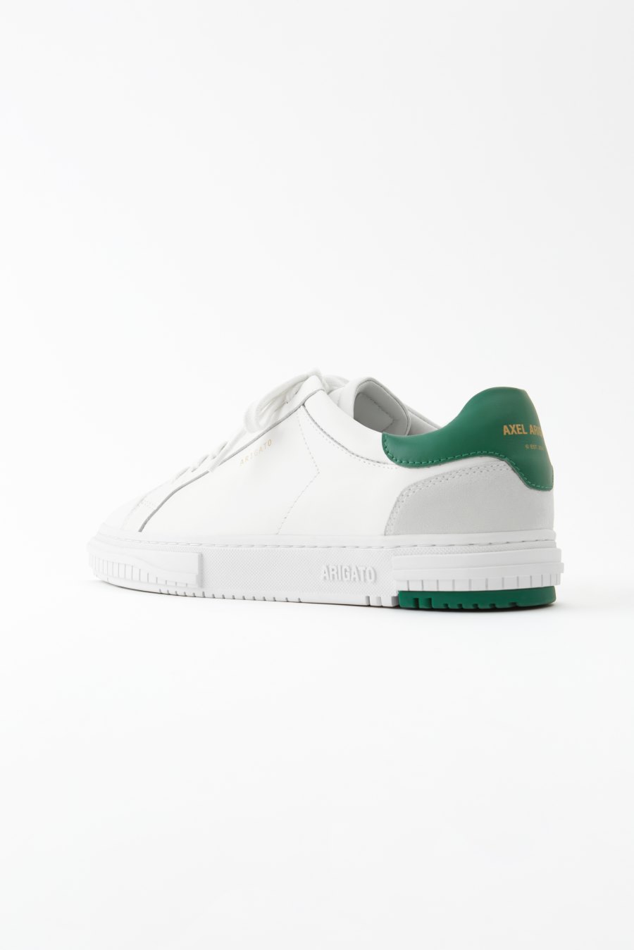 White / Kale Green Axel Arigato Atlas Sneakers Canada | CA2452-53